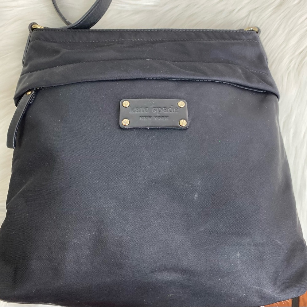 Kate Spade Black Nylon Crossbody Bag - Picture 3 of 9